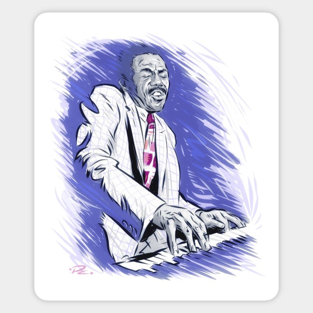 Jimmy Smith - An illustration by Paul Cemmick Sticker by PLAYDIGITAL2020